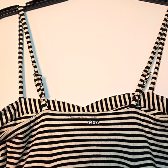 Roxy Adjustible Spaghetti Strap Dress with colorful Beading Size Small - Picture 11 of 11